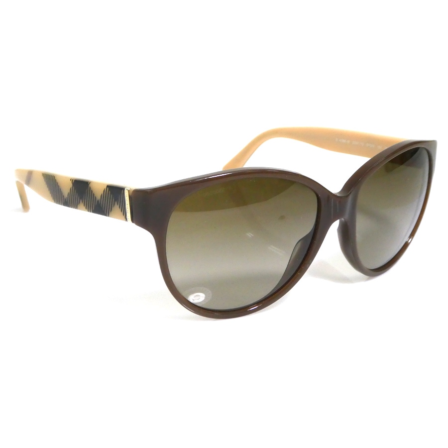 バーバリー BURBERRY サングラス プラスチック ブラウン ユニセックス h31116n