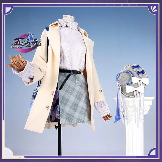 「新品・即納可能」 五次元　崩壊スターレール　キャストリス　コスプレ　ラッキンコーヒー　コラボ　衣装　ins大人気 　ウィッグ　カバン　髙!品!質
