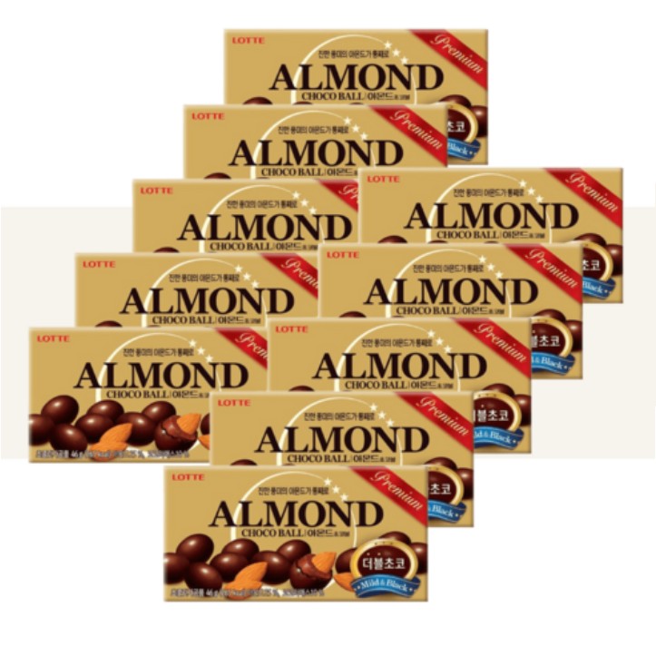 アーモンドチョコボール 46g x 10EA
