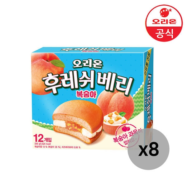 フレッシュベリー桃 12P 336g x 8個