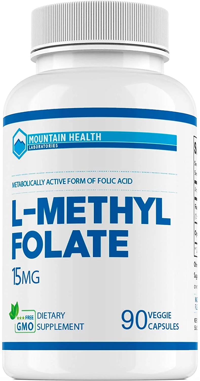 [アメリカ無料直送] [プレミアム商品][満足度上位]マウンテンヘルスL-メチル葉酸15mg90Cs 15,331円