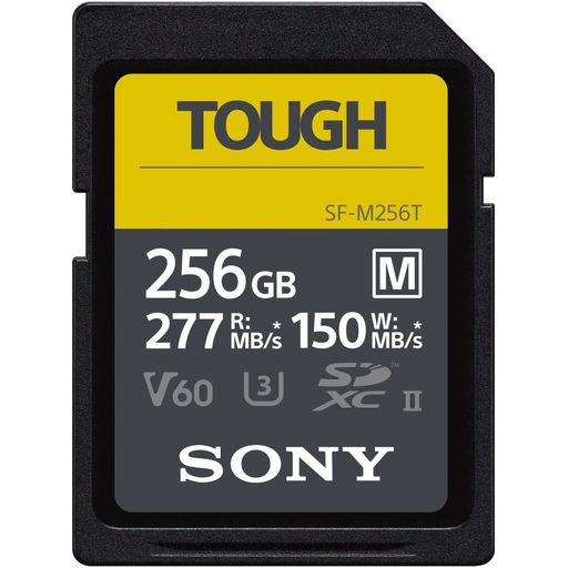 256GB SDXCカード SDカード タフ仕様 SONY ソニー UHS-II Tough Mシリーズ Class10 UHS-II U3 V60 4K R:277MB/s W:150MB/s 海外