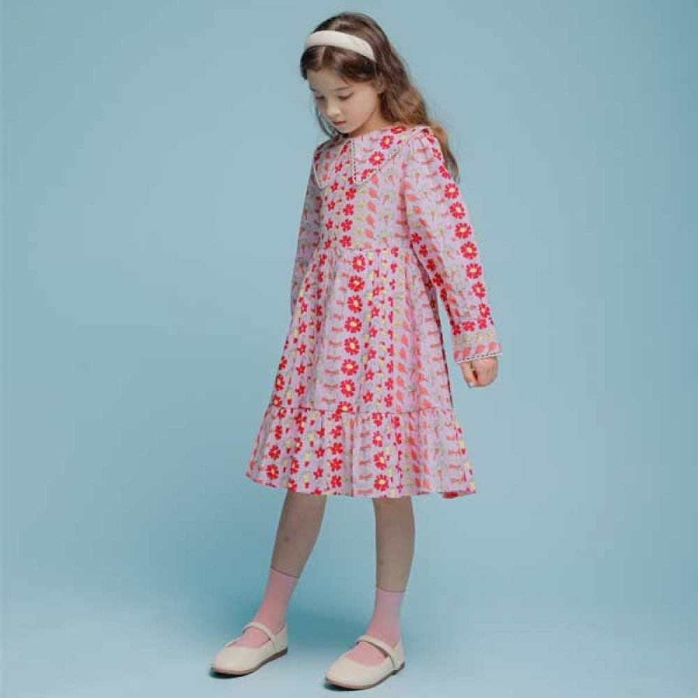 アイラブジェイN.花畑の真珠ロングワンピースJVSOP63