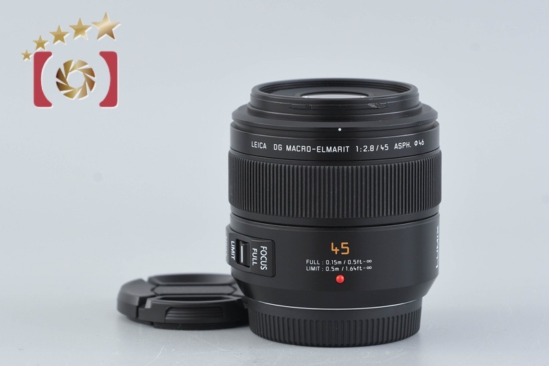 LEICA DG MACRO-ELMARIT 45mm f/2.8 ASPH. H-ES045