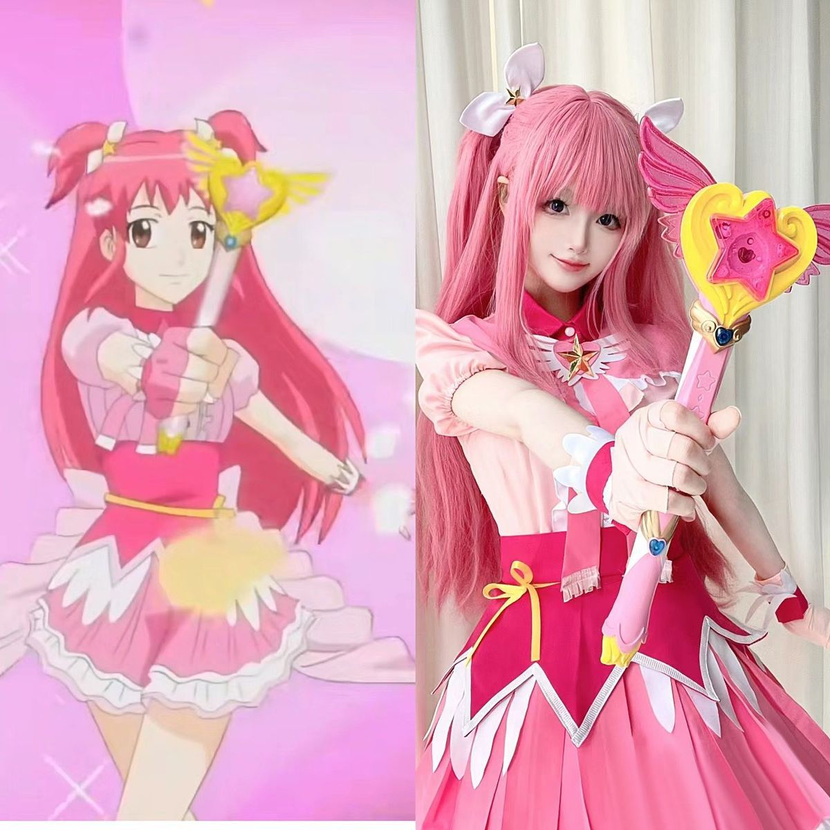 巴応援小魔仙の奇跡ステップcos服美雪美琪成人服アニメ