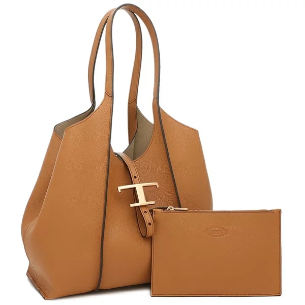 トートバッグ Tタイムレス ブラウン レディース XBWTSBA0200 Q8E S410