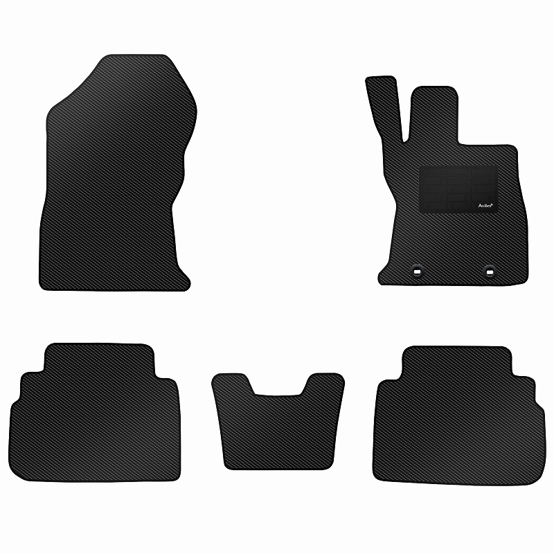 [防水マット]スバル 新型 フォレスター SK系 フロアマット [カーボン柄]