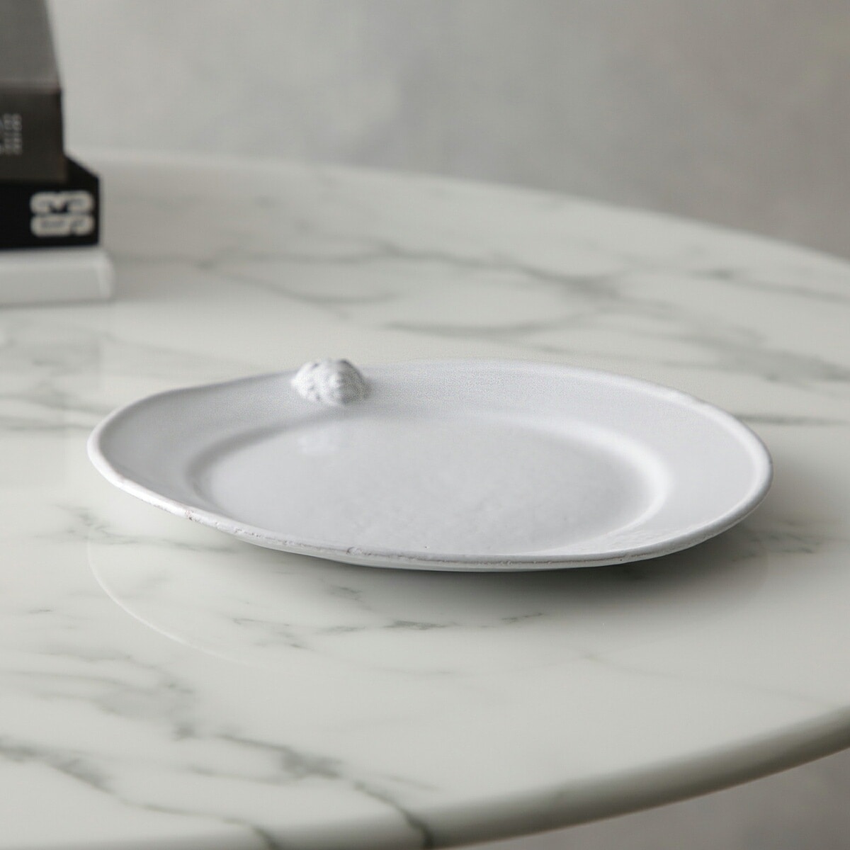 Astier de Villatte アスティエ・ド・ヴィラット デザートプレート 19cm ALEXANDRE アレクサンドル ASPALX1 陶器 食器 中皿【返品交換不可】