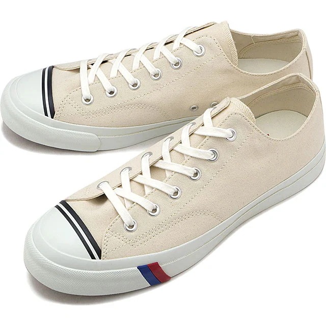 スニーカー ロイヤルアメリカ ロー [PN1321] メンズ 靴 シューズ Vibramソール NATURAL-WHITE