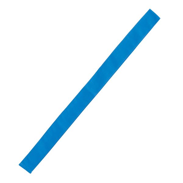 （まとめ）カラーはちまき 青 10本組(×5セット)