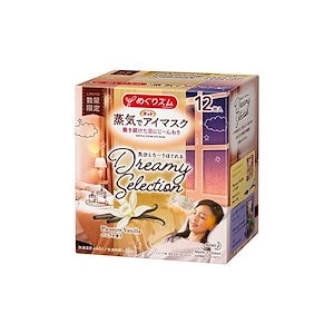 めぐりズム 蒸気でホットアイマスク Dreamy Selection Pleasure Vanilla バニラの香り １２枚入 めぐりズム