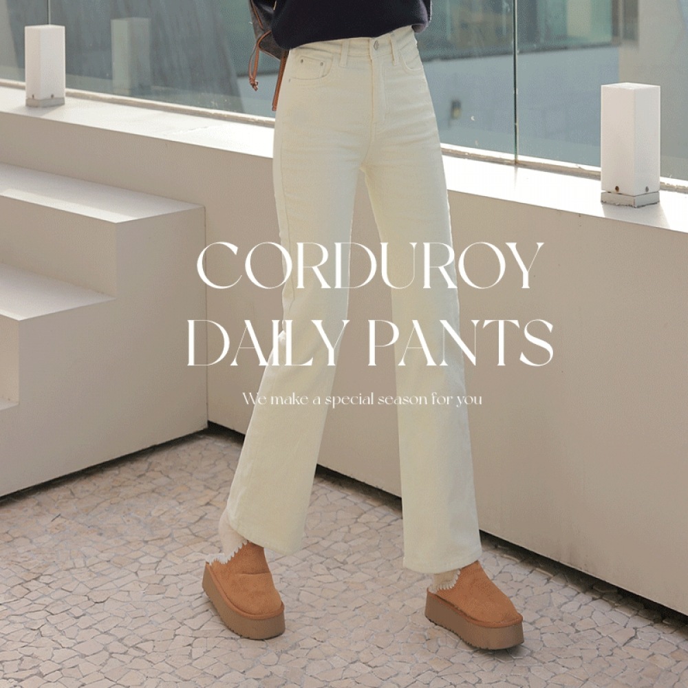 Click & Funny [起毛] グレートホットテムコーデュロイパンツ [SMLサイズ]