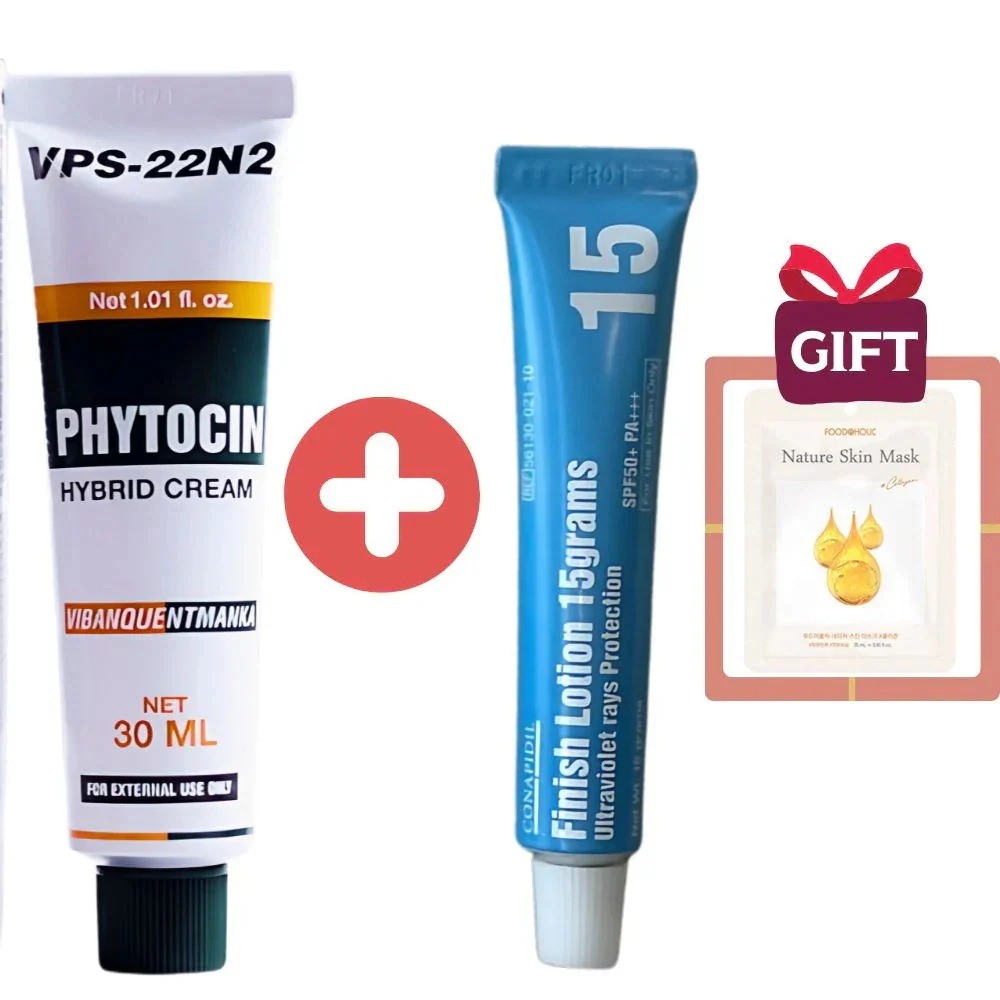 PHYTOCIN ハイドロクリーム & Finish Lotion 15gセット PHYTOCIN ハイドロクリーム & Finish Lotion 15gセット