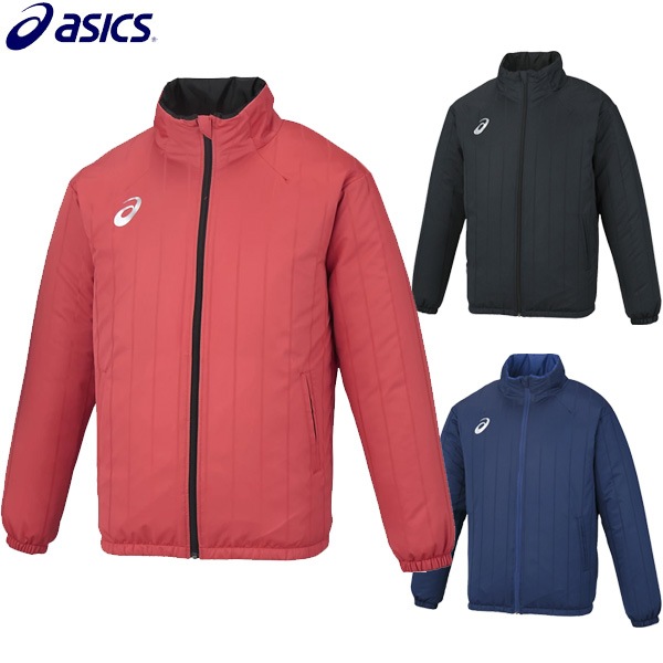 アシックス（asics）ウォーマージャケット XSW229 メンズ ユニセックス 中わた サッカー アウター