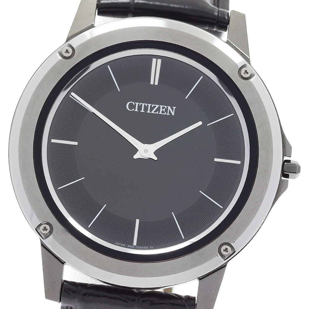 シチズン CITIZEN AR5024-01E/8826-T023436 エコドライブワン ソーラー メンズ 美品 _884365【中古】