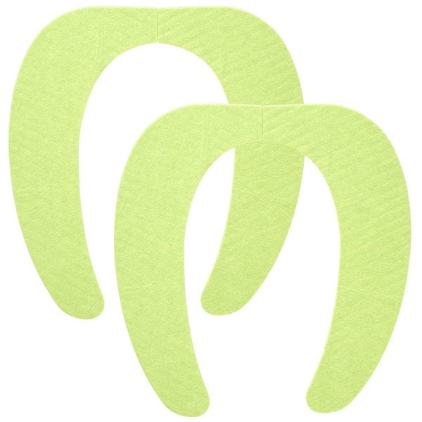 （まとめ）レック ぴたQ 吸着べんざシート グリーン 2組入 BB-480 （便座シート） 72個セット