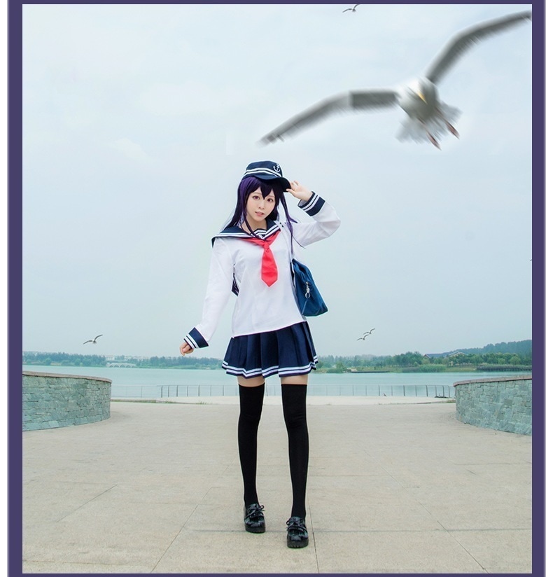 セーラー服艦隊collection艦娘暁響雷電セーラー服コスプレ舞