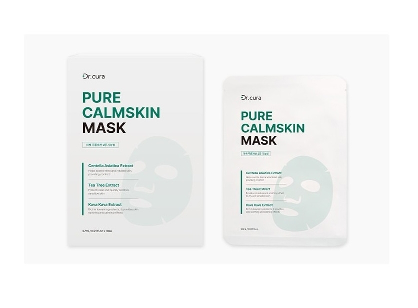 韓国化粧品 Dr.Cura ピュア カムスキン マスク