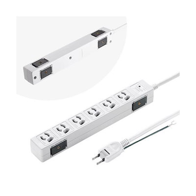 〔5個セット〕 サンワサプライ 雷ガードタップ 5m TAP-SPWMG26-5X5 サンワダイレクト本店 サンワサプライオフィス・PC周辺通販