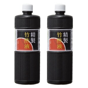 【精製竹酢液 400ml 2本セット】竹酢液 竹酢 お風呂 消臭 入浴 入浴剤 カルキ 温泉