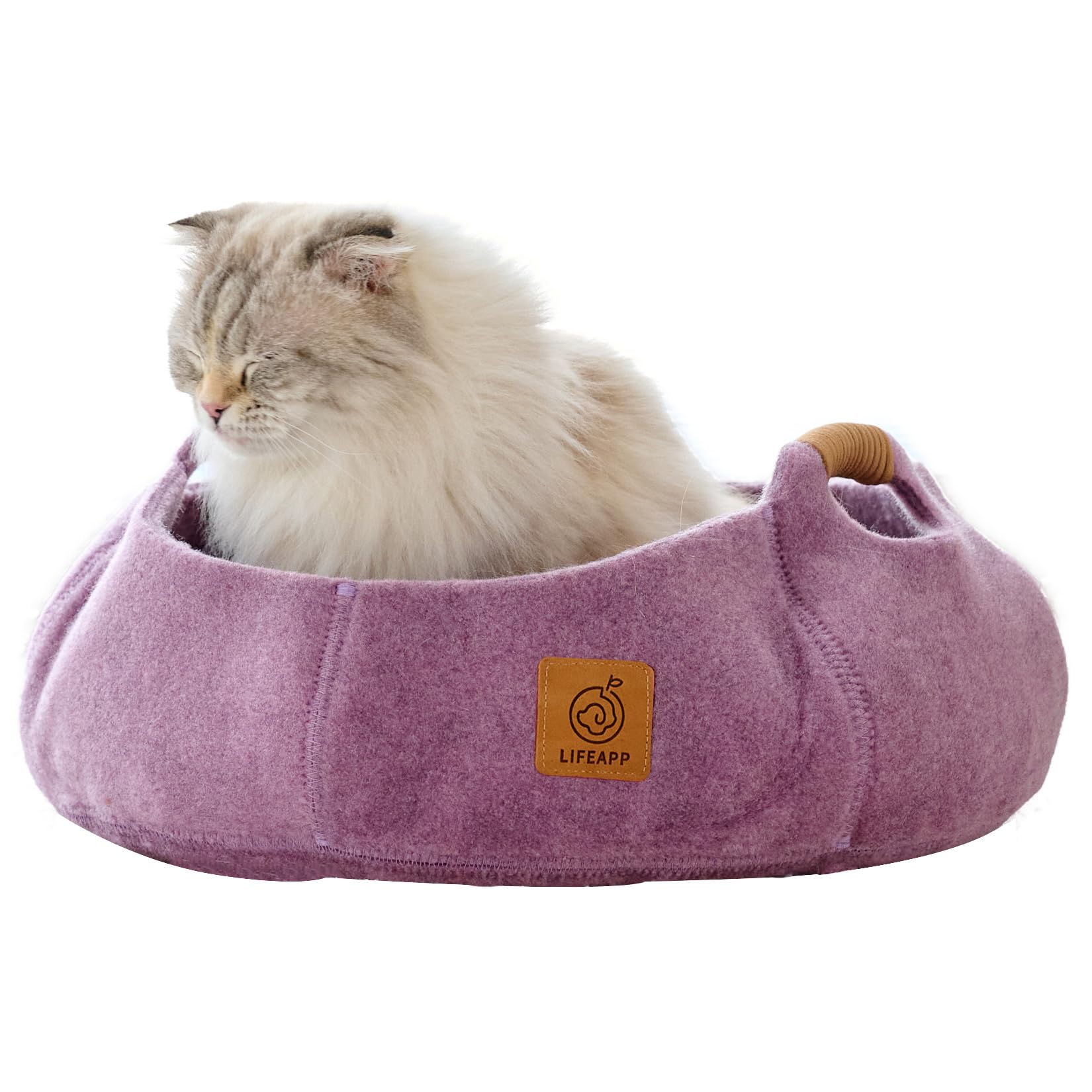 【OFT】 フェルトキャットベッド COHALU(コハル) ラベンダーパープル