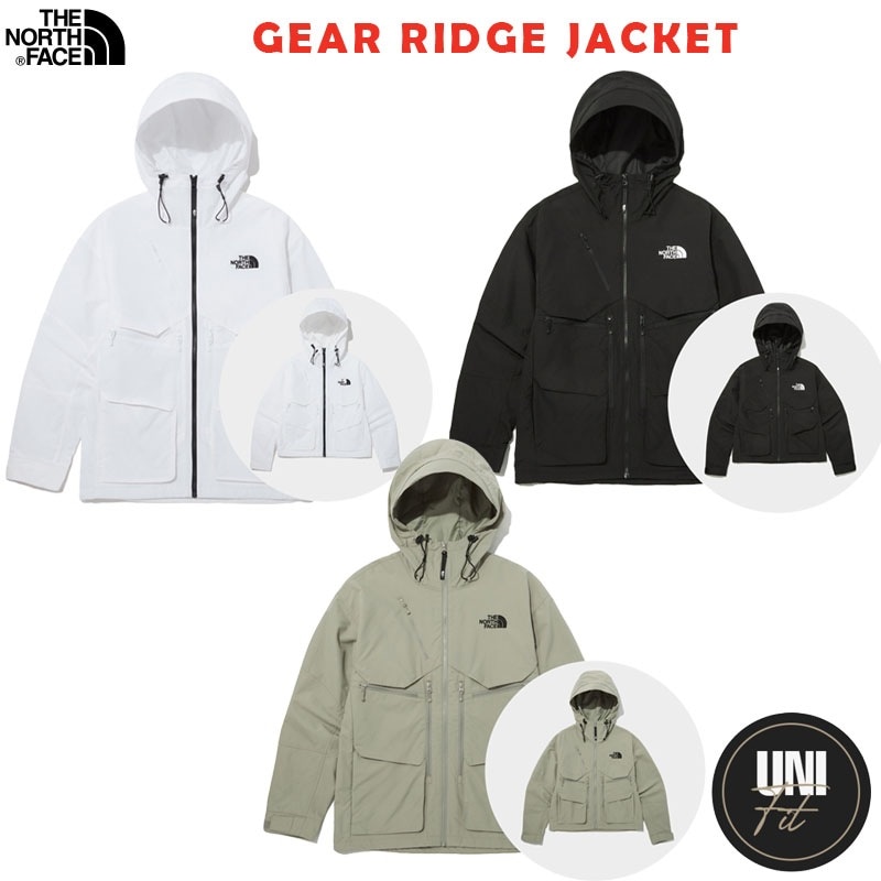 韓国正規品保証 関税負担なし NJ3BP04A GEAR RIDGE JACKETデイリー 基本 着装 男子 女子 人気 韓国 ファッション 男女共用 アウトドア