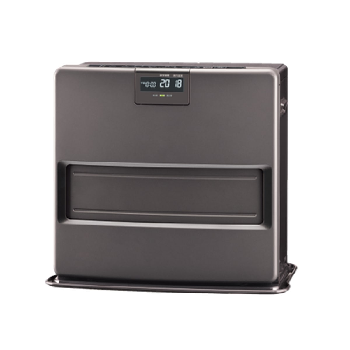 【在庫有・即納】コロナ CORONA 石油ファンヒーター FH-VX4624BY(H) グレー 木造12畳/コンクリート17畳まで 消臭 シャッター DCモーター搭載