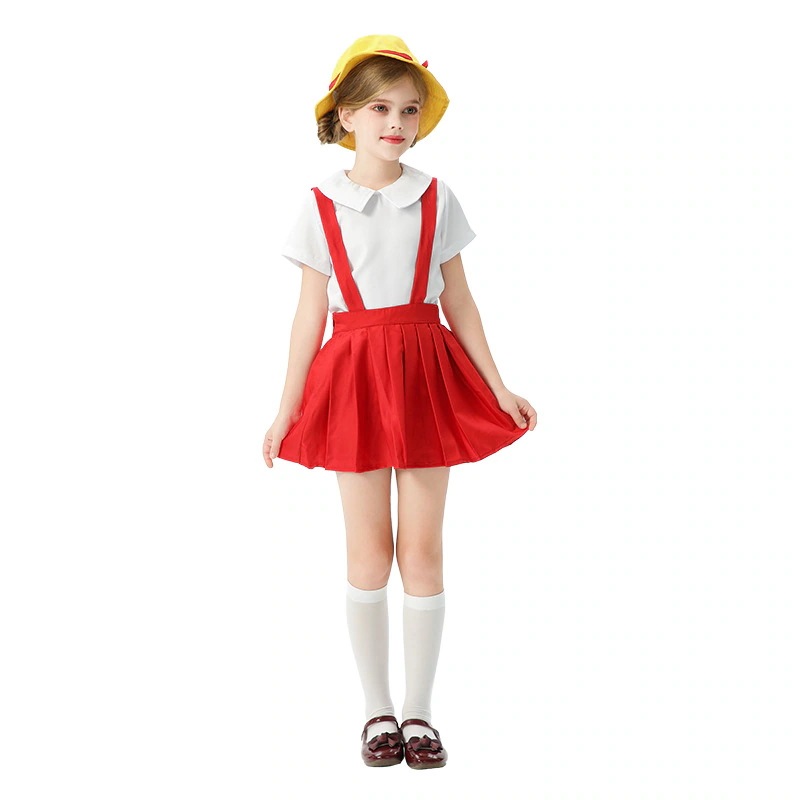 半袖ちびまる子ちゃん 子供服 コスプレ 子供服 アニメ コス 女の子 公演 学生服 学校制服