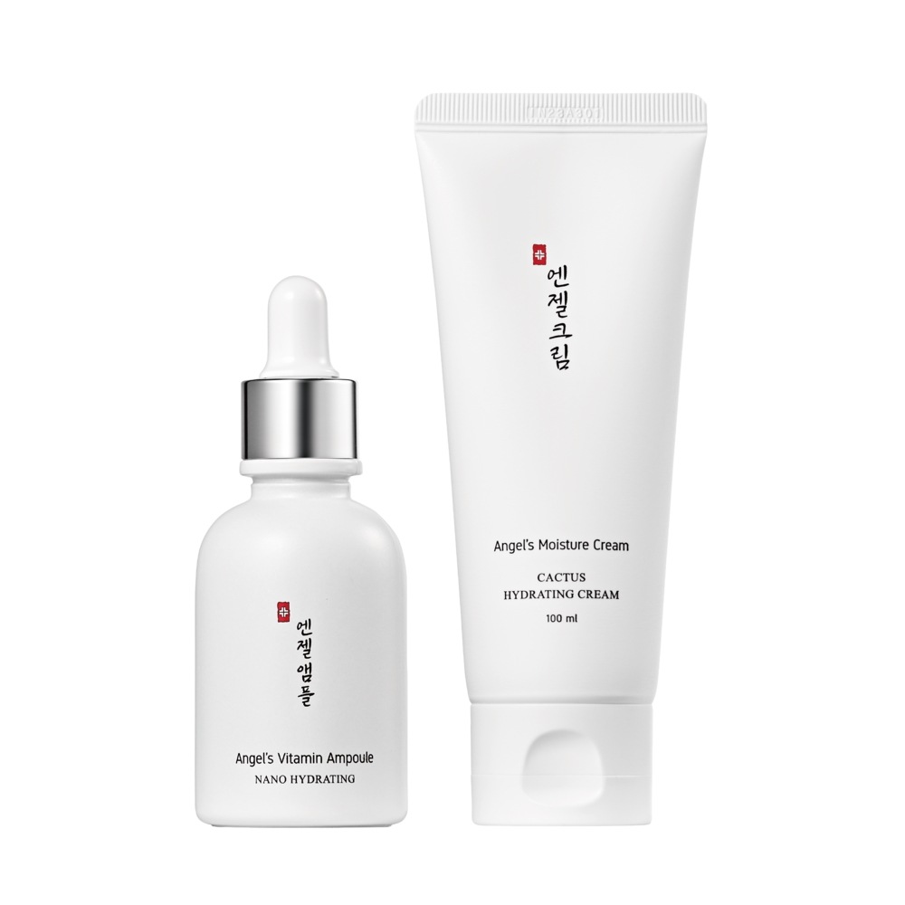 ボンコリアエンジェルビタミンアンプル30ml+エンジェルモイスチャークリーム100mlセット