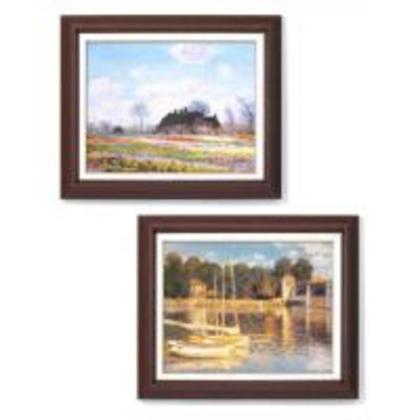 モネ名画額F6号 1735840・アルジャントーユの橋