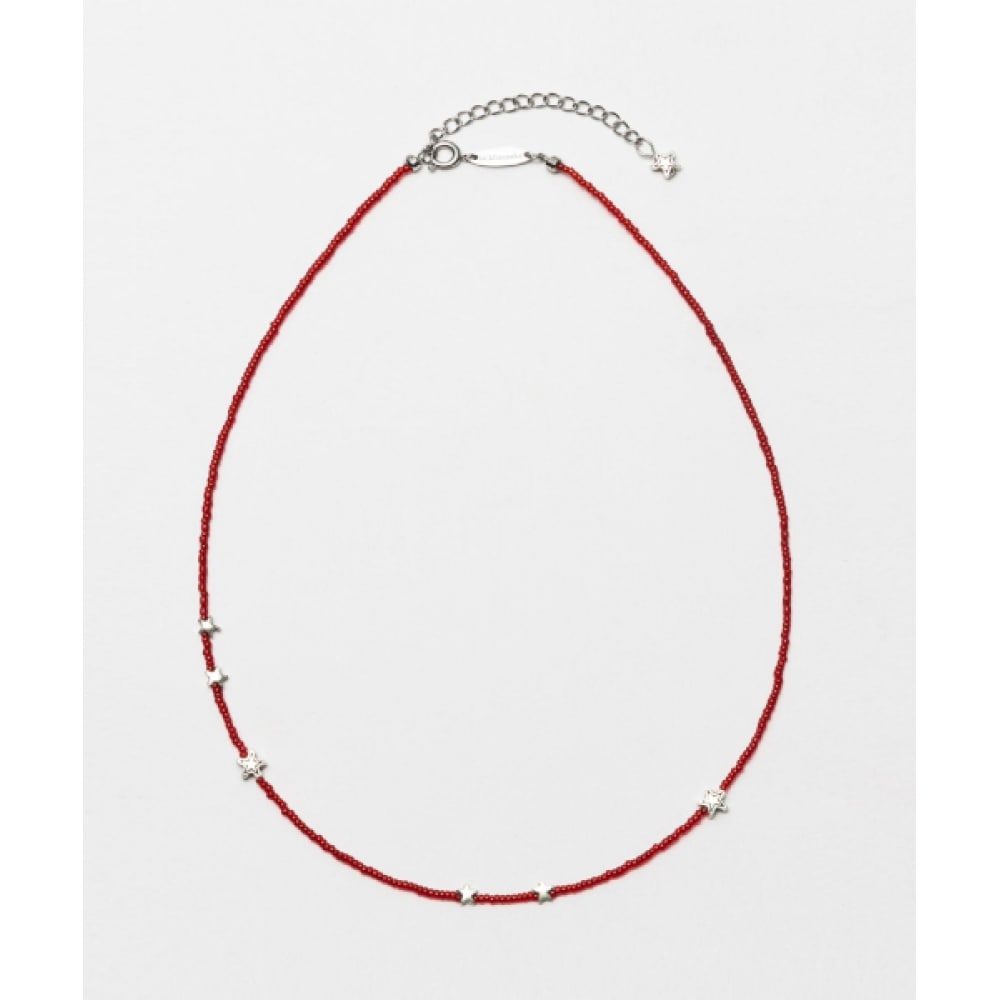 SICKFUMEDOT ミルキーウェイ ネックレス - チェリー & シャインホワイト (モデル名)