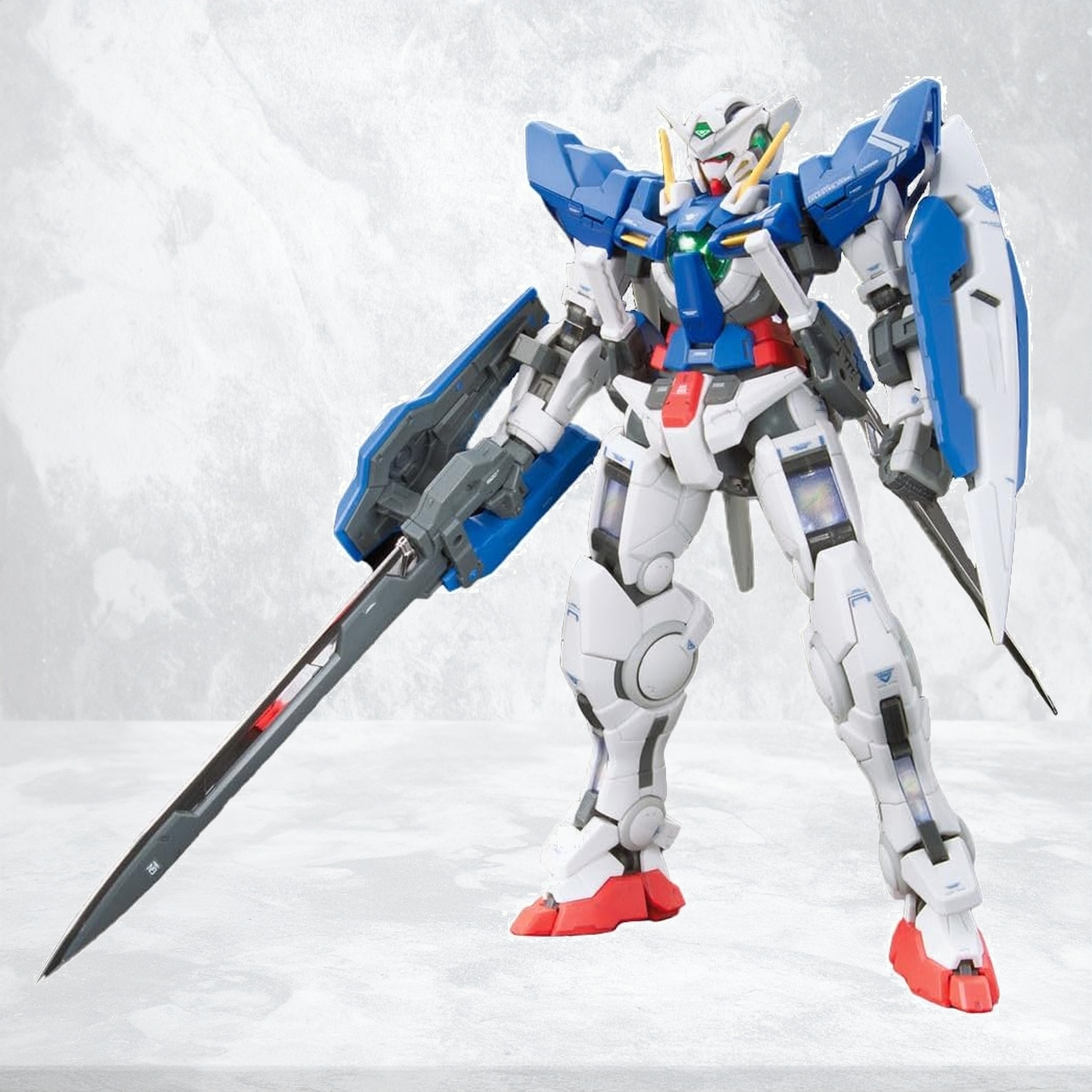 RG 機動戦士ガンダム00 GN-001 ガンダムエクシア 1/144スケール 色分け済みプラモデル