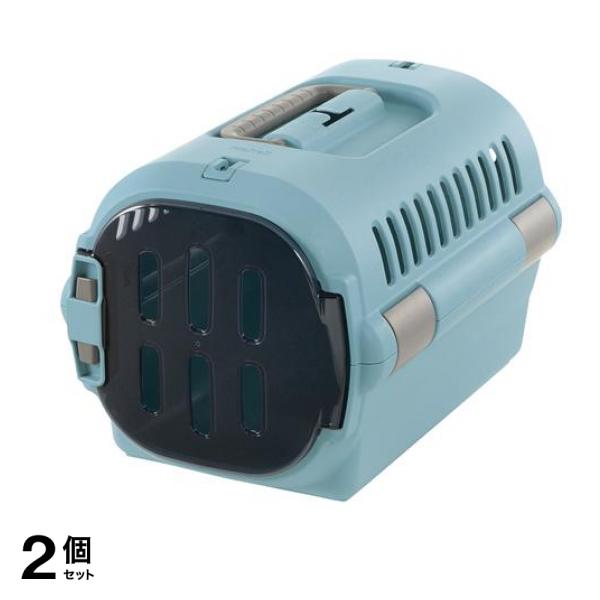 リッチェル キャンピングキャリーファイン(シングルドア) S 犬猫うさぎ用 1組入 (ブルー) 2個セット