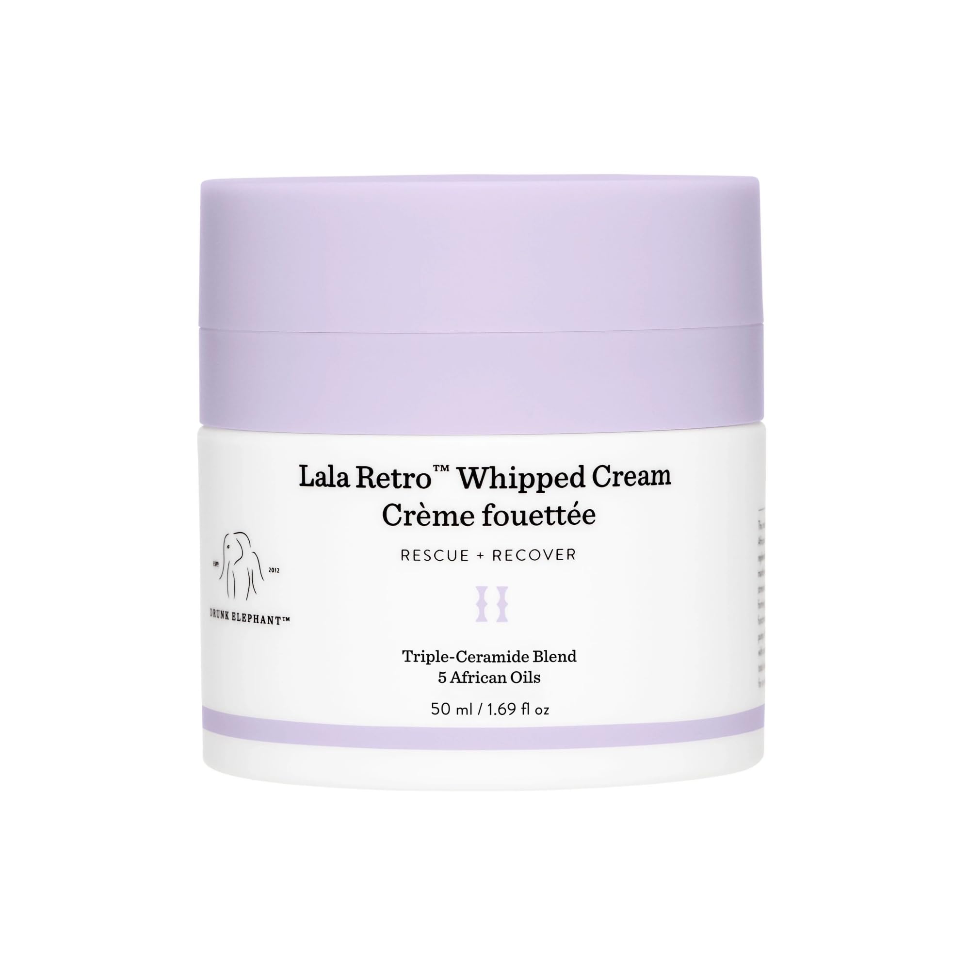 drunk elephant lala retro whipped cream 1 69 oz 50 ml ドランクエレファント ララレトロ ホイップドクリーム 1 69 oz 50 ml