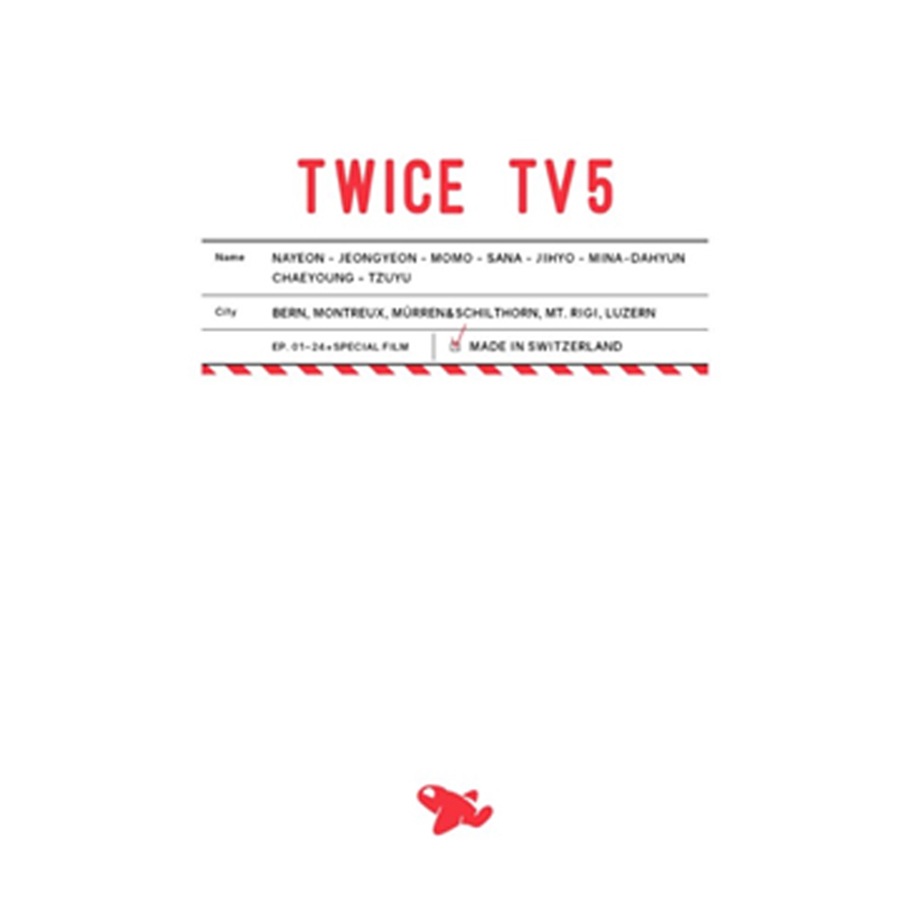 [未開封新品] (TWICE） - TWICE TV5：TWICE in SWITZERLAND DVD
