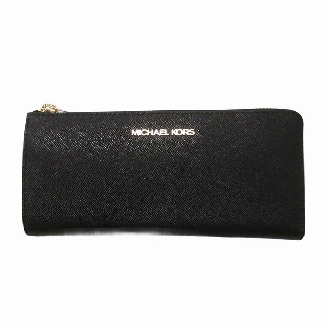 MICHAEL KORS マイケルコース アウトレット 財布 ジェットセットトラベル Lジップ ウォレット 長財布 35T6GTVE3L BLACK