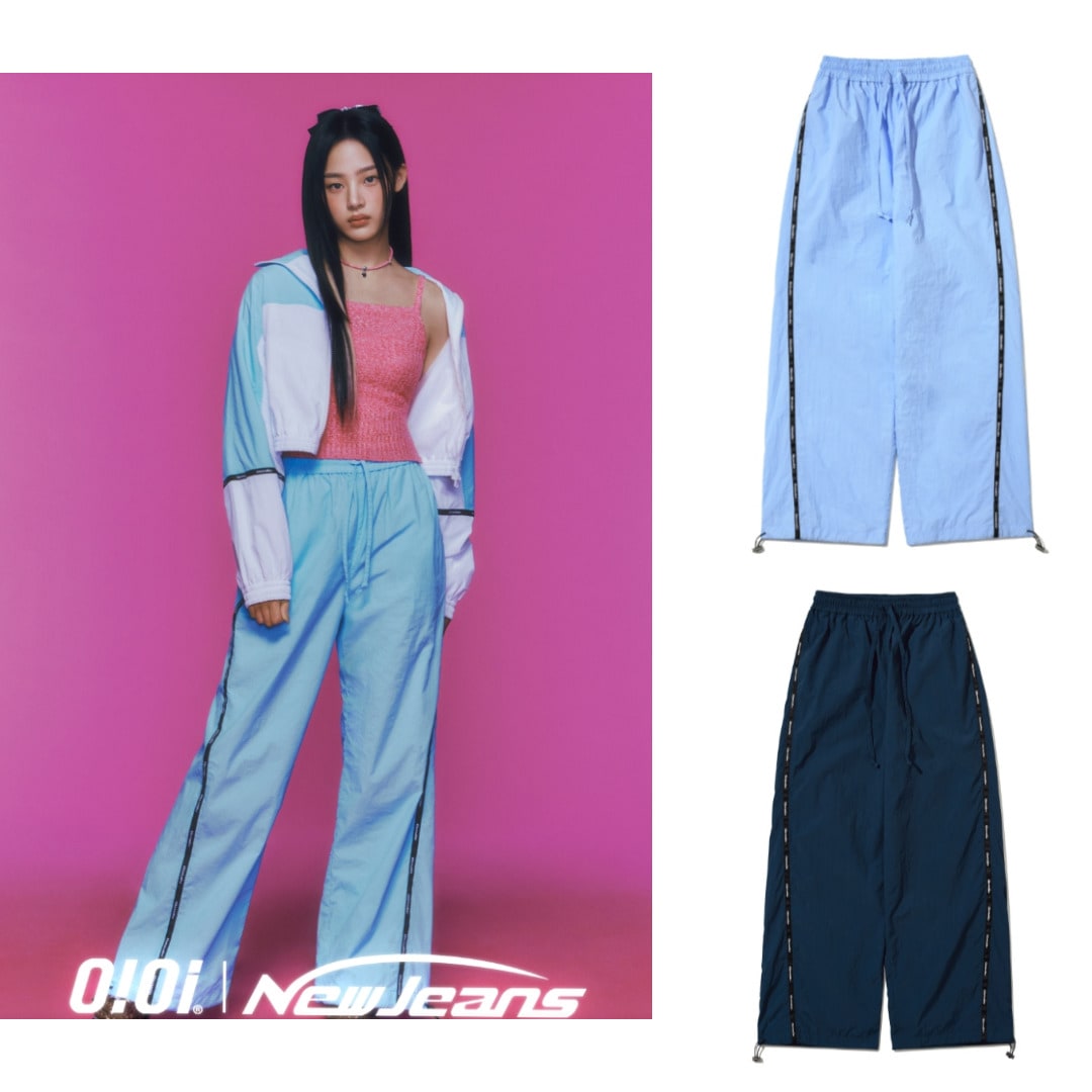 【NewJeans O!Oi】 LOGO LINE W PANTS