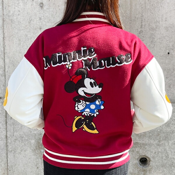 ディズニー ミニーマウス ベストミーエバー スタジャン L アパレル ユニセックス スカジャン キャラジャン_1382-2335074400