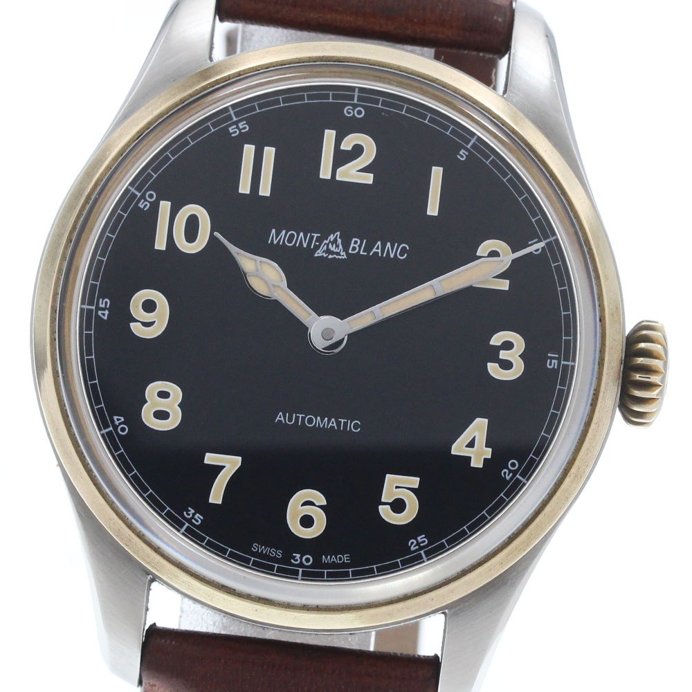 モンブラン MONTBLANC 7454/117833 1858 オートマティック 自動巻き メンズ _957118【中古】