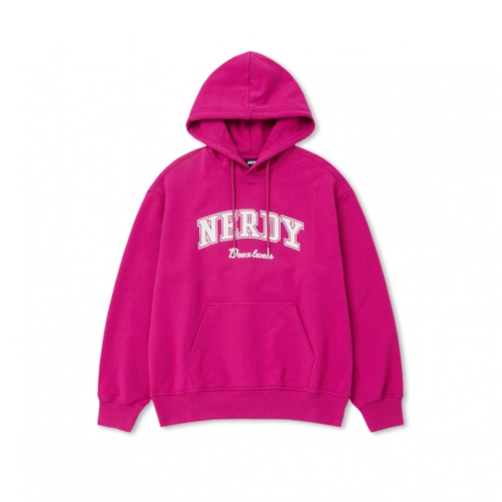 NERDY アウトラインアーチロゴパーカープラム