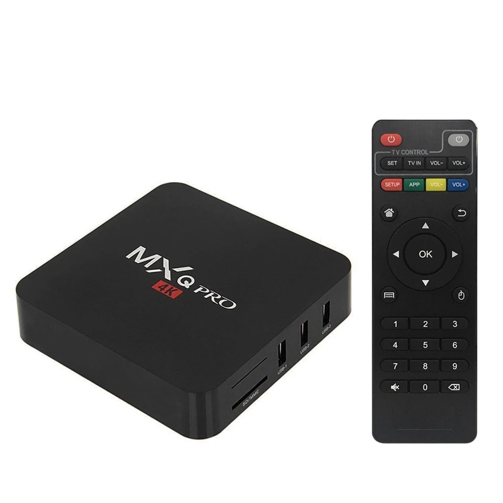 MXQ PRO Android 7.1.2 TVボックスメディアプレーヤー2GB / 16GB KODI 17.6