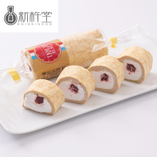 岐阜 新杵堂 クレープアイスロール 8本入 SISK