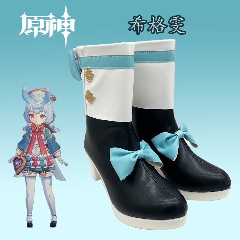 靴オリジナル沈水郭フォンテーヌナースヒグウェン靴ハイヒール増加アニメーションコミックショー靴カスタマイズ可能 4,804円