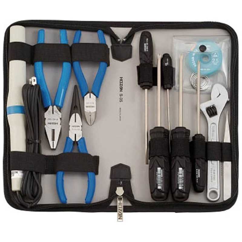 ホーザン　工具セット13点　S35