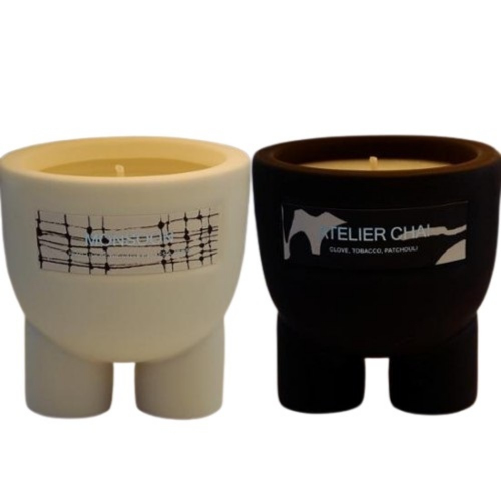 アルボウ センティッドオブジェキャンドル 230g（2種より選択）/ MONSOON / ATELIER CHAI