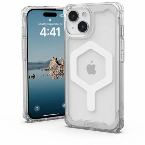 プリンストン UAG社製 iPhone 15用ケース MAGSAFE対応 PLYO(アイス／ホワイト) UAG-RIPH23MB-YMS-I／W