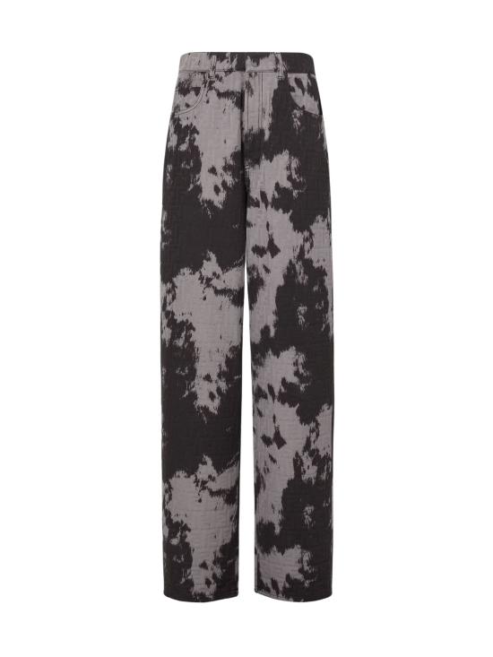 FENDI Women Straight Pants FLP833 AVF5F0GME Black