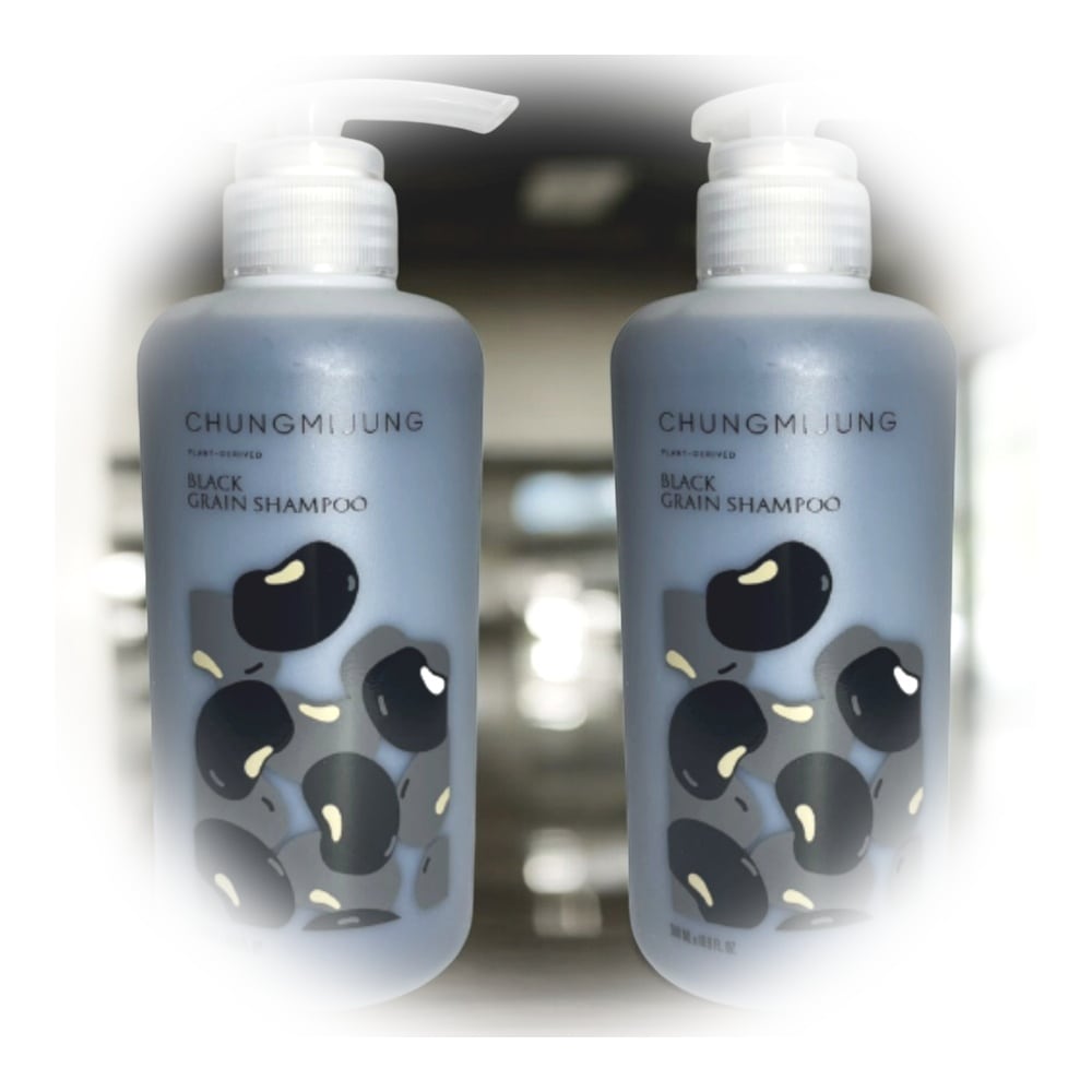 弱酸性 ブラックグレイン スカルプシャンプー 500ml×2 [頭皮ケア+皮脂コントロール+フケ予防]