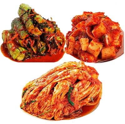 キムチ人気　自家製　白菜キムチ500ｇ/カクテキ500ｇ...のサムネイル