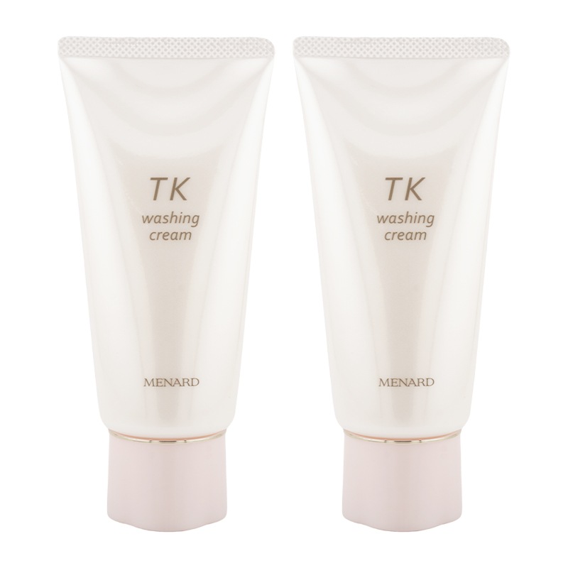 [2個セット] TK ウオッシングクリーム 無香料 130g 無着色 ヒアルロン酸 ガーデニアエキス [ギフトラッピング対応]